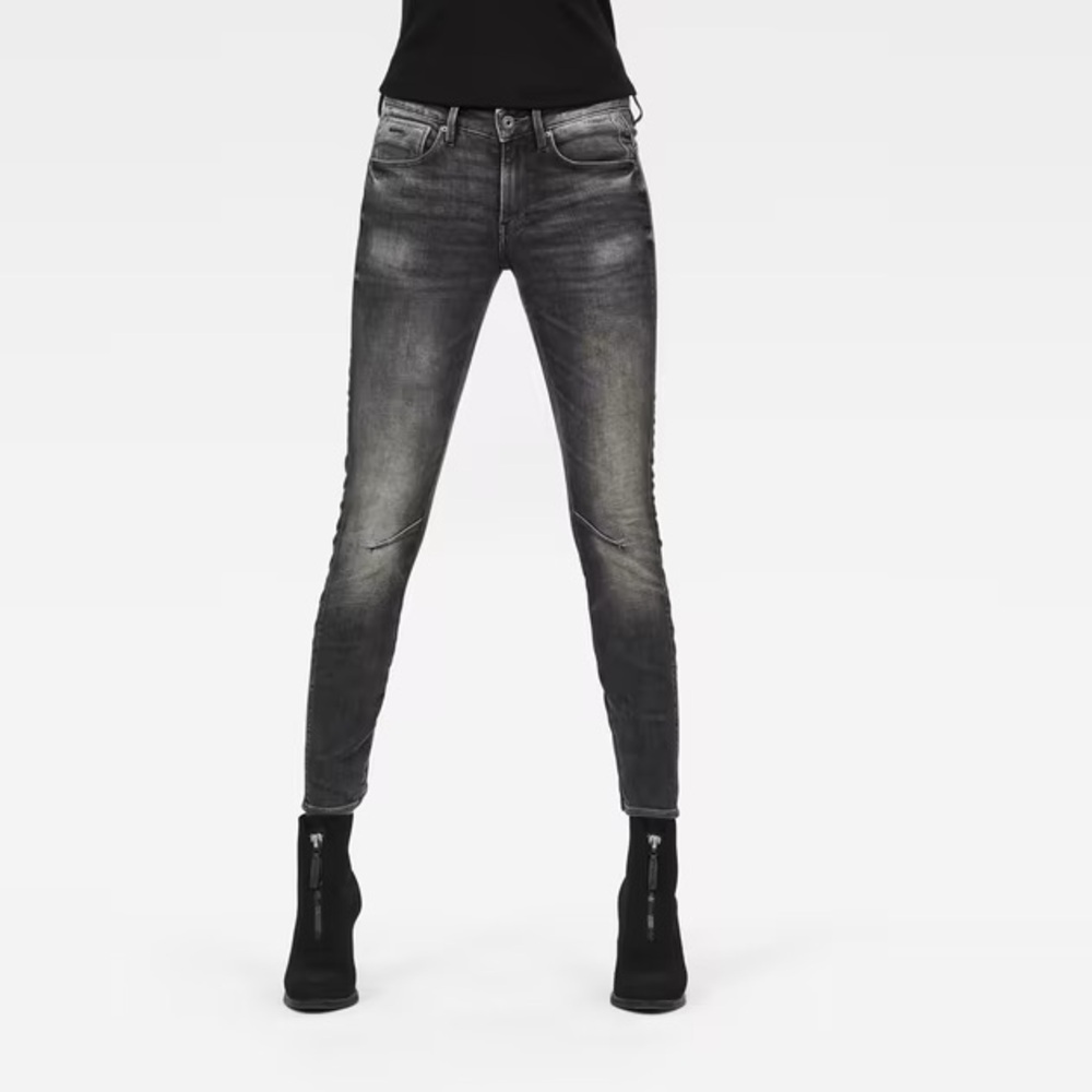 G-Star Arc‎ 3D Mid Skinny Jeans Grey Size 31